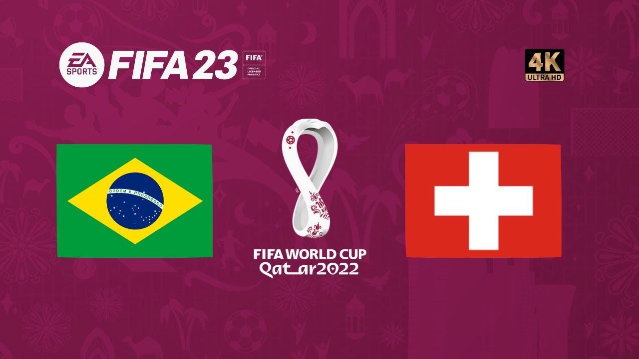 Itália x Brasil, FIFA 23 Gameplay Copa do Mundo Qatar 2022