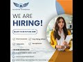 We are Hiring