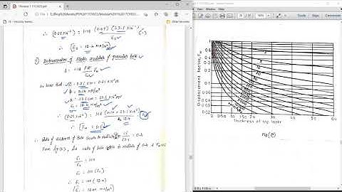 Module 1 - Problem on Burmister theory