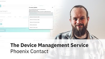 Remote firmware update of Phoenix Contact devices in the Device Management Service on Proficloud.io