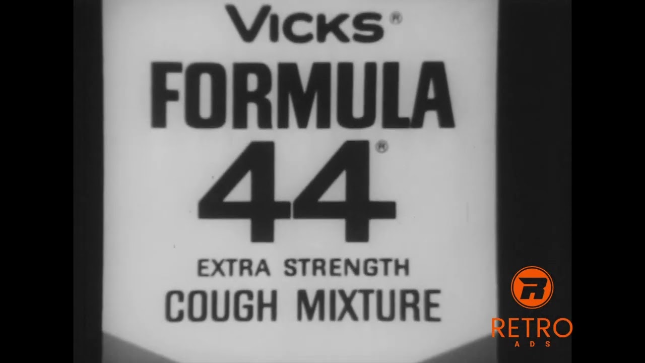 Vicks Formula 44 Commercial (1950s)