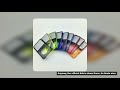 Colorful Clear Front Face Plate Housing Case Cover for iPod Classic 6th 7th Gen, with Click Wheel &