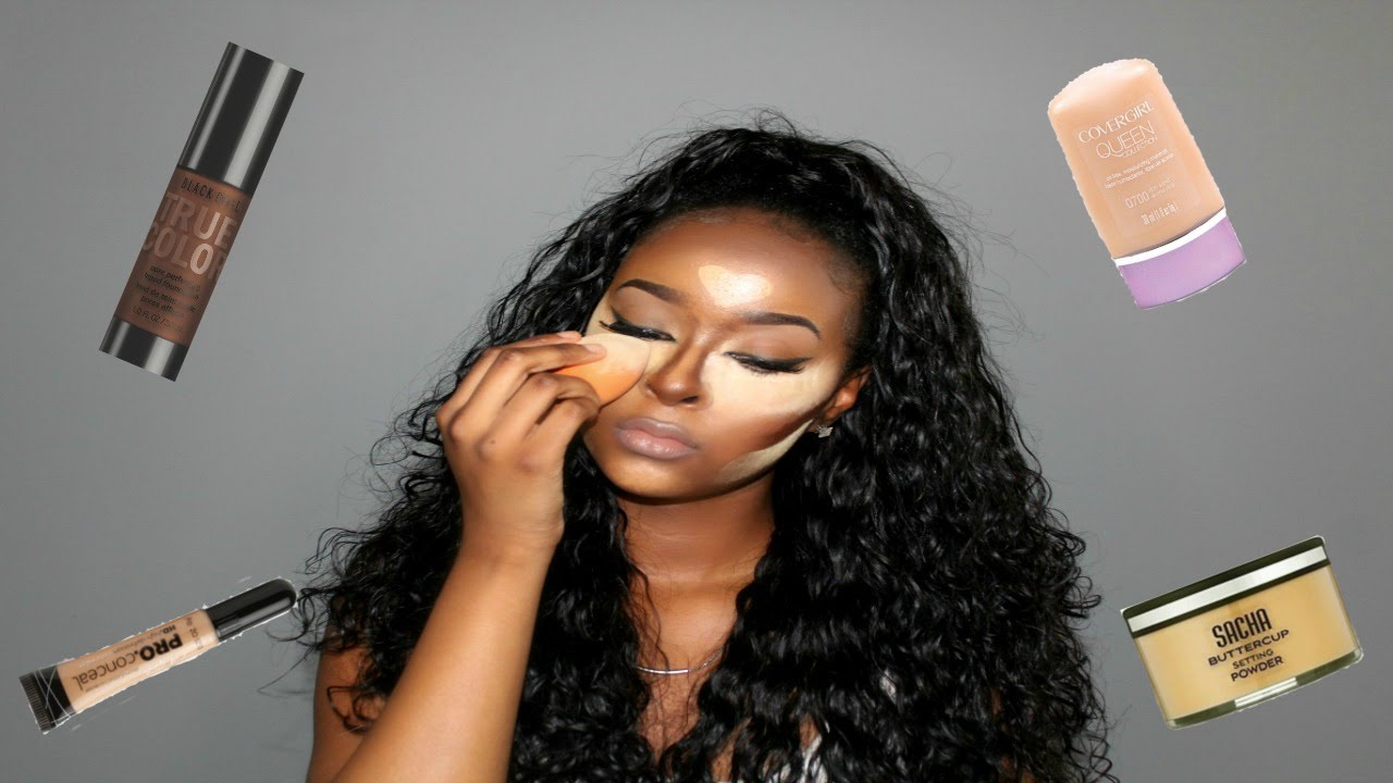 HOW TO DRUGSTORE HIGHLIGHT CONTOUR TUTORIAL WOC Friendly YouTube