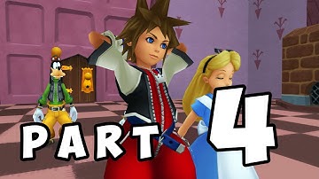 Kingdom Hearts Re:Chain of Memories - Wonderland BOSS TRICKMASTER Part 4 Walkthrough