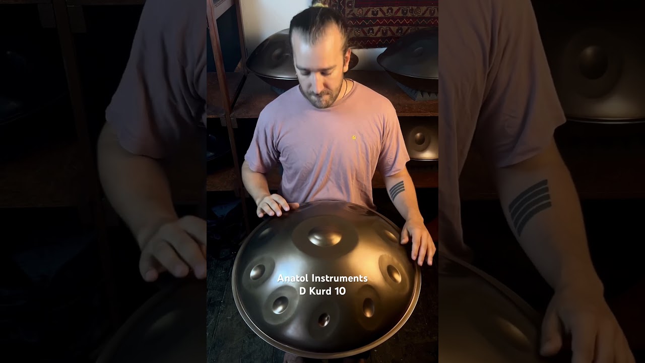 D Kurd 10 Handpans Ember Steel | Anatol Instruments  #handpan