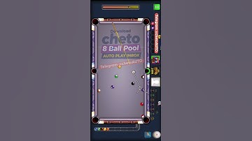 Video tutorial on how to play the game epic Top 8 ball pool with the best shots  #cheto8ballpool