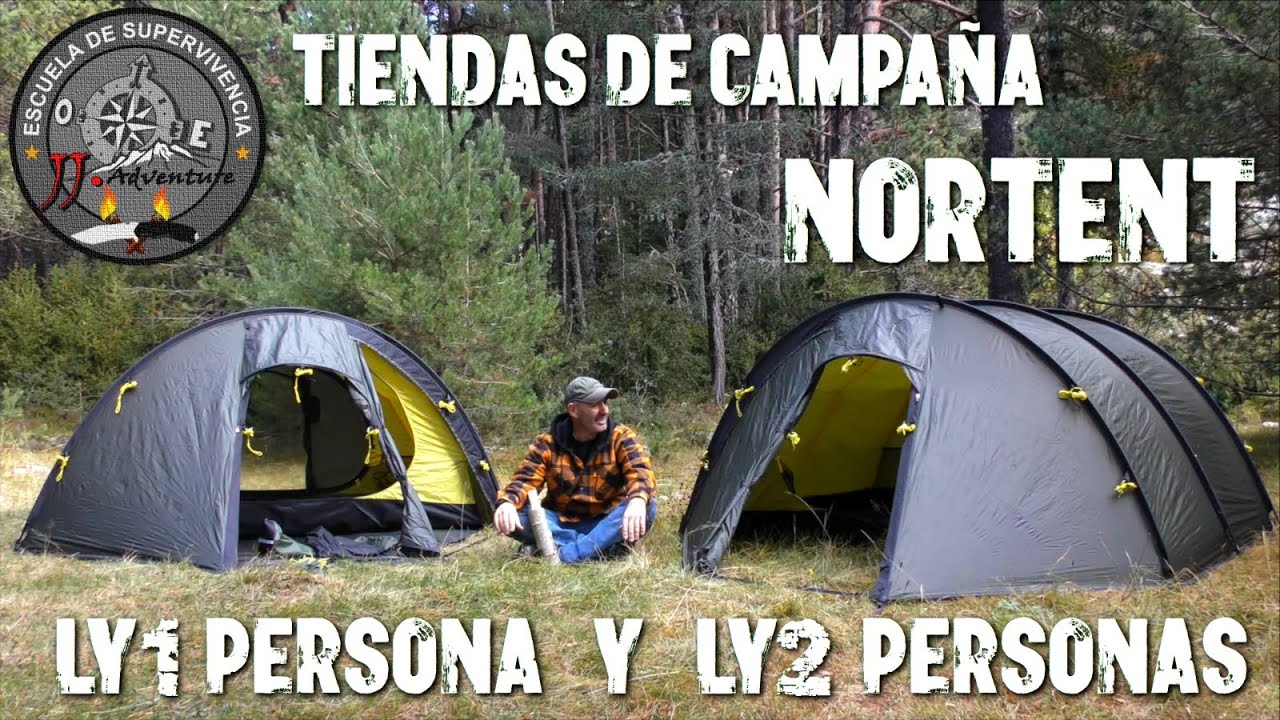 ✅ NORTENT Ly1 vrs. Ly2 | Tiendas de campaña de una y dos personas | NORWAY TENTS