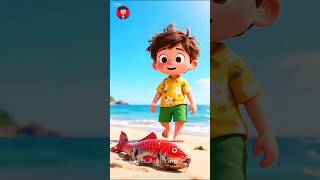 भाई शार्क मैं बदल गया 😱😯~miniwood toy-woodworking art skill wood / handCrafts/ #shorts​ #cartoon