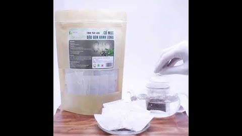 Trà Cỏ Mực (Nhọ Nồi) Đậu Đen Xanh Lòng Túi Lọc 90g| Dược Liệu Hồng Lan