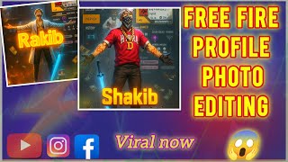 🔥 Free Fire Profile Photo Editing | Trending FF DP Editing Tutorial 2025 🔥#FreeFireProfile screenshot 4