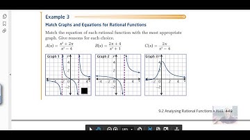 PC 30 9.2 #2of2 Analyzing Rational Funcitons