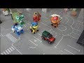 로보카폴리 구조대 로봇 도심 속 변신 장난감 놀이 Robocar Poli Rescue robot Playing in the City