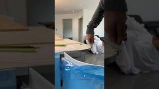Measuring Kitchen Worktop Radius Corners using Prodim Proliner - Projects by ®CreoGlass Design UK