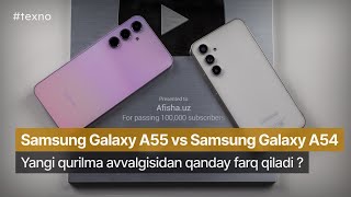 Samsung Galaxy A55 - metaldan ishlangan yangi telefon tahlili @Samsung
