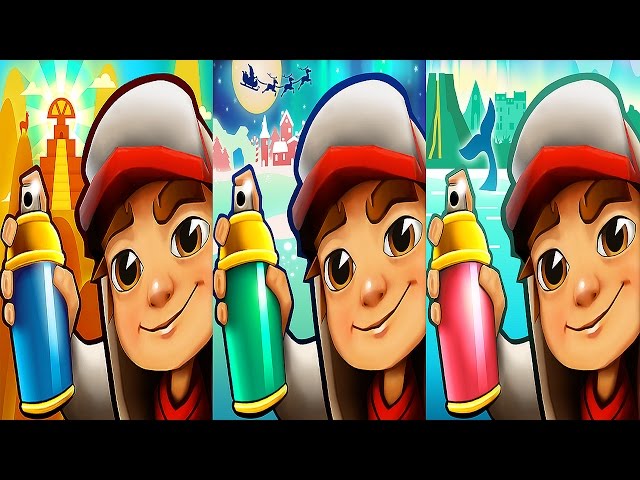 Subway Surfers: Havana (Spike) VS Iceland (Lucy) HD 