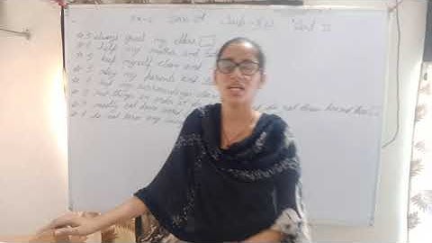 Class -2nd | E.V.S |  #Myself | page - 6 | part - 2