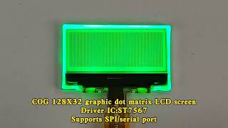 12864 Graphic LCD Module - JXD12832 -143 - COG Packaging Structure