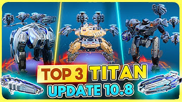 💥Top 3 Titan dùng súng điện Muninn Huginn mạnh nhất mùa 10.8｜ War Robots