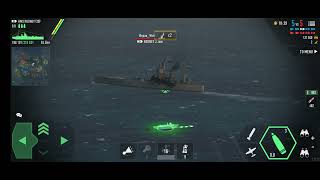 Battle of warships.