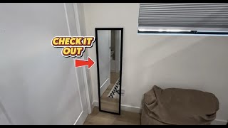 This Over-the-Door Mirror Solved My Small Space Problem