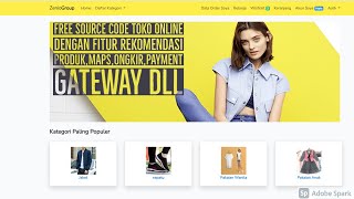 SOURCE CODE online shop LARAVEL LIVEWIRE, MAPS, PAYMENT GATEWAY, CEK ONGKIR, REKOMENDASI PRODUK FREE