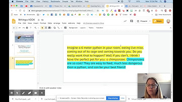 Adding Audio to Google Slides Using Screencastify