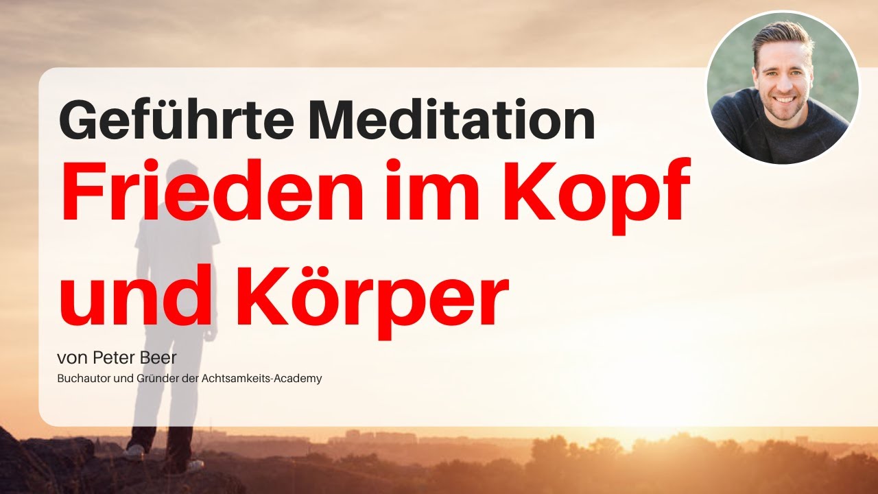 Geführte Meditation: Angst und Unruhe lösen - tiefes Urvertrauen erfahren