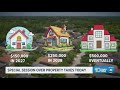 Special Session over property taxes this week