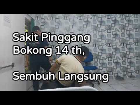 Pengobatan sakit pinggang, bokong, saraf kejepit, sindrom piriformis, sembuh langsung