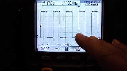 Digital Storage Oscilloscopes "Cursors, Measuring Time"