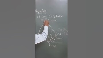 Isometric Projection of a Cone/ Engineering Drawing