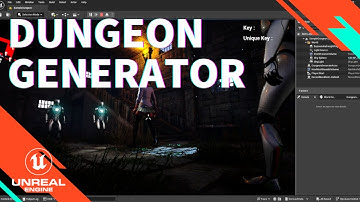 DUNGEON GENERATOR -- Procedural Dungeon Generation Plugin for Unreal Engine 5