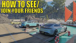 The Crew Motorfest | How To SEE/JOIN Your Friends #thecrewmotorfest