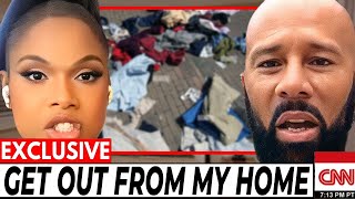 Jennifer Hudson Kicked Out Common From Her Home Common Breaks Down