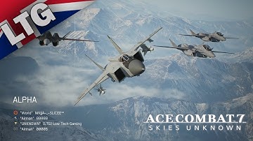 Ace Combat 7 Multiplayer X-02S EML Team Deathmatch 02