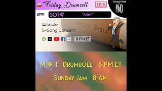 🥁 #79F 📖Bible: "John 1" | Church Prep w/ MWD
