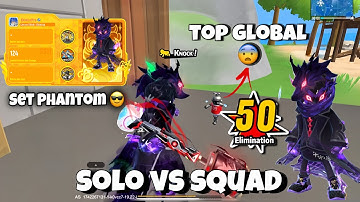 50 KILL !! 😳 SOLO VS SQUAD TOP GLOBAL SAUSAGE MAN ( EkimirzYtube )