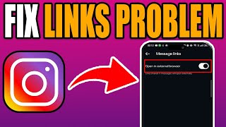 How To FIX Links Not Working On My Instagram | Fix Instagram Bio Link Not Working