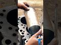 Amazing 4-Cylinder Sleeve liner removal #automobile #foryou #skills #shorts #trending