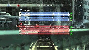 Mw3 Gamebattles 4v4 SnD with Call Outs - Downturn