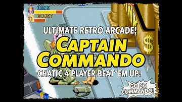 Captain Commando Retro Game