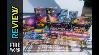 PESTA KEMBANG API 17 agustus desa Gemaharjo Pacitan - review firework cake -