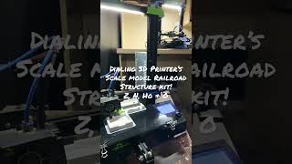 Dueling 3D Printers - Scale Model Railroad Structure Kit Print - Z, N , HO & O Scales - Train Layout
