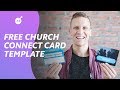 Ultimate Church Connect Card Template [FREE DOWNLOAD]