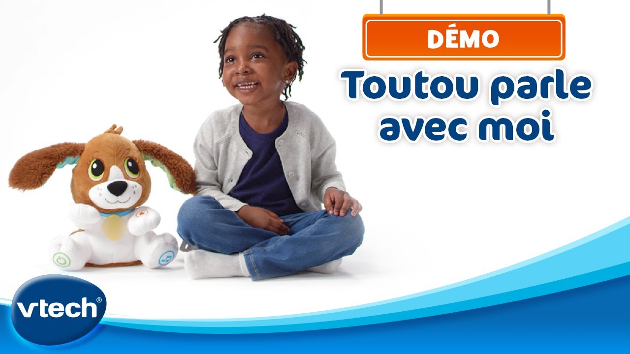 VTech Baby - Toutou parle avec moi - Peluche interactive