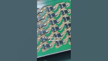 How We Achieve 99.99% Placement Accuracy with Our SMT Equipment#pcb #factory #pcba#circuitboard #smt