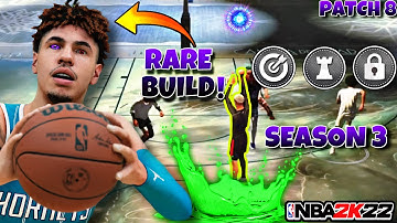 NEW NEVER SEEN 2-WAY PLAYMAKER ISO BUILD IS THE BEST *RARE* VERSATILE BUILD IN NBA 2K22! PATCH 8!