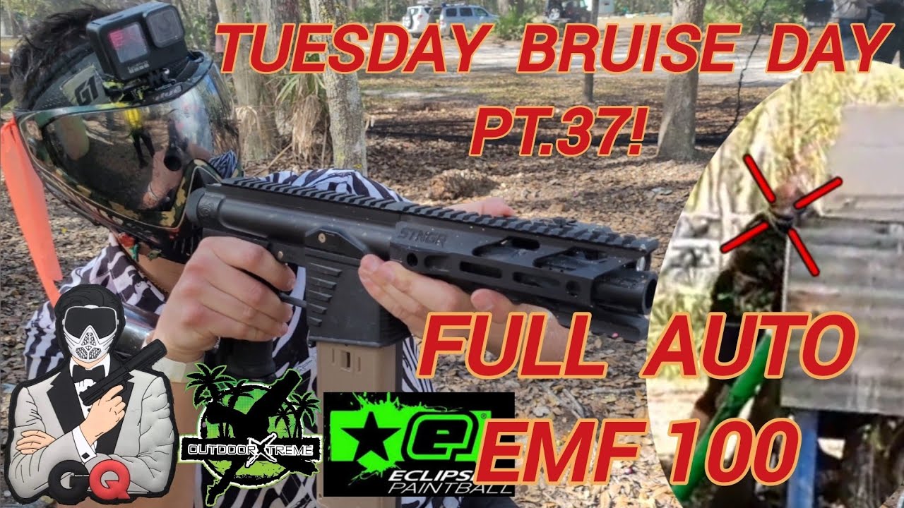 FullAuto EMF100 Gameplay - Tuesday Bruise Day pt.37 #magfed #paintball #highlights #firststrike