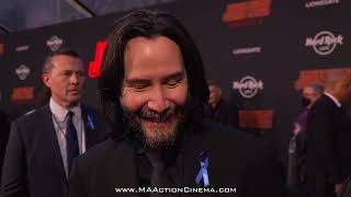 John Wick Chapter 4 2023 La Premiere Interview - Cast & Director