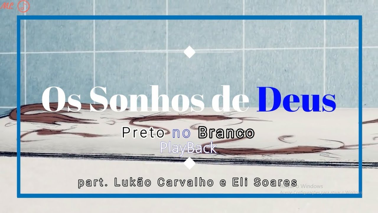 Letra Os Sonhos De Deus Preto No Branco